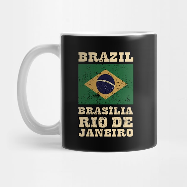 Flag of Brazil by KewaleeTee